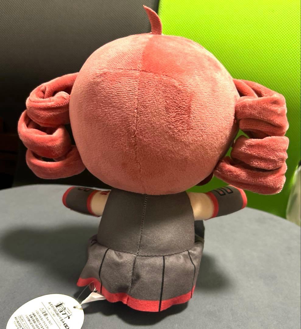 重音テト　おすわりBIGぬいぐるみ　ラウンドワン