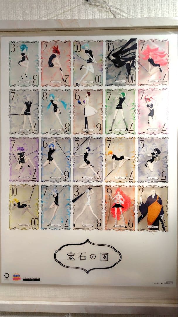 【入手困難】宝石の国　オールナイト上映限定　クリアポスター【A3サイズ】