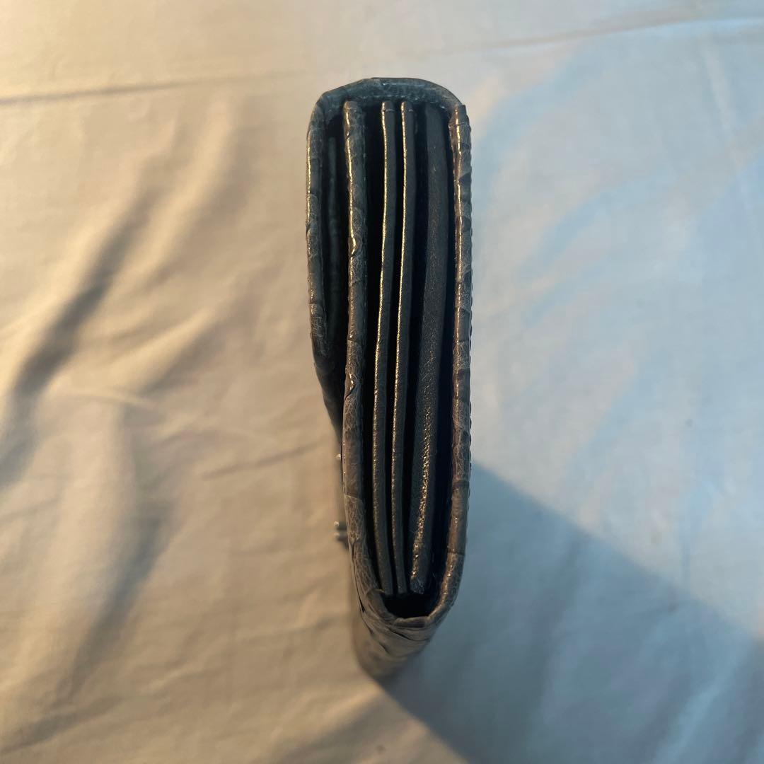 センザンコウ　財布　グレー