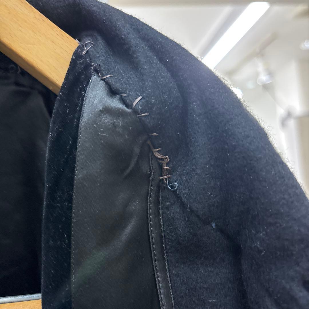 メンズ　インバネス　コート　ブラック