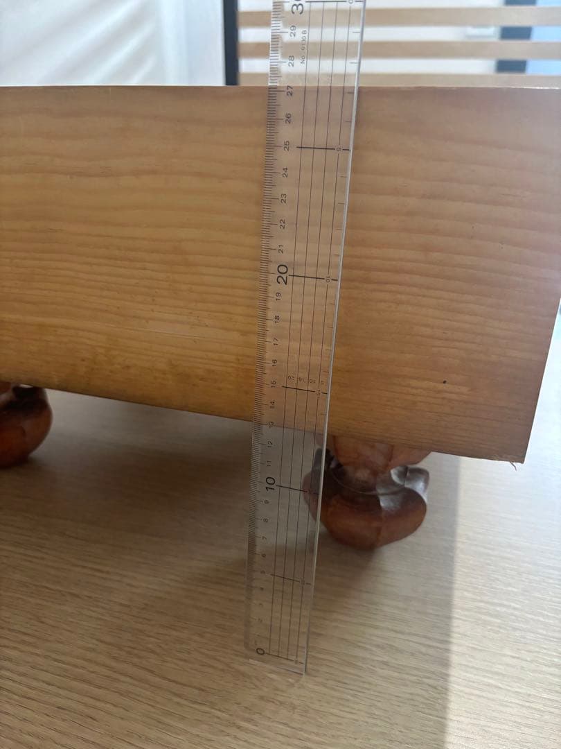 木製囲碁盤 標準サイズ 丸脚デザイン