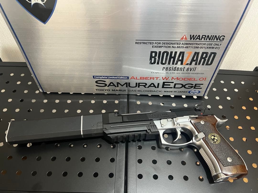 SAMURAI EDGE アルバートModel 01 ガスガン　中古品