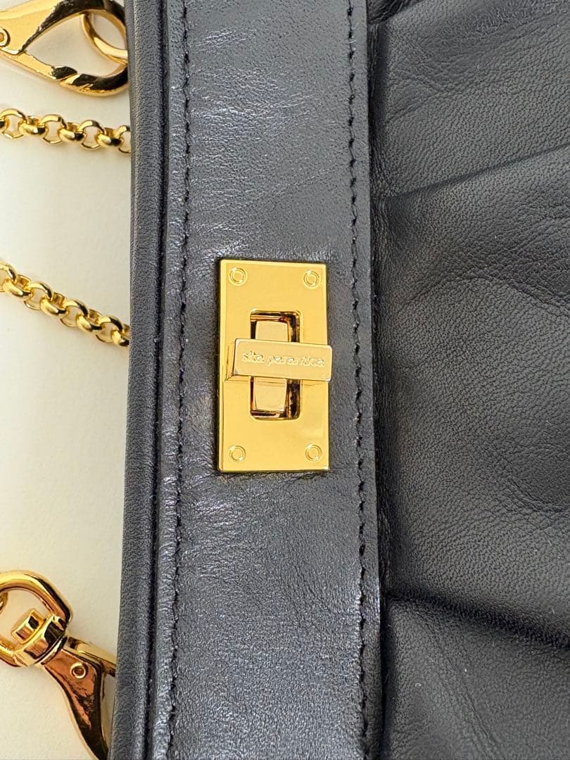 そ*め様 美品 シータパランティカ カレンソロジー 別注 ショルダーバッグ 黒