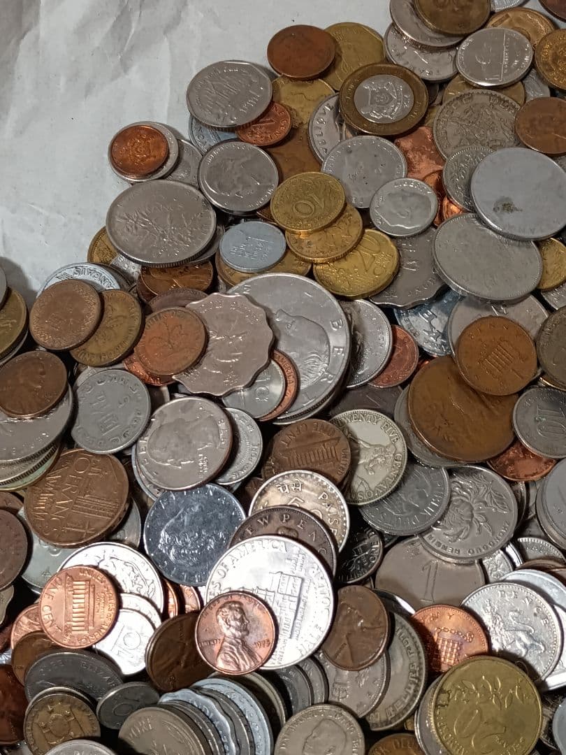 【大量】外国貨幣まとめ 約8.8kg