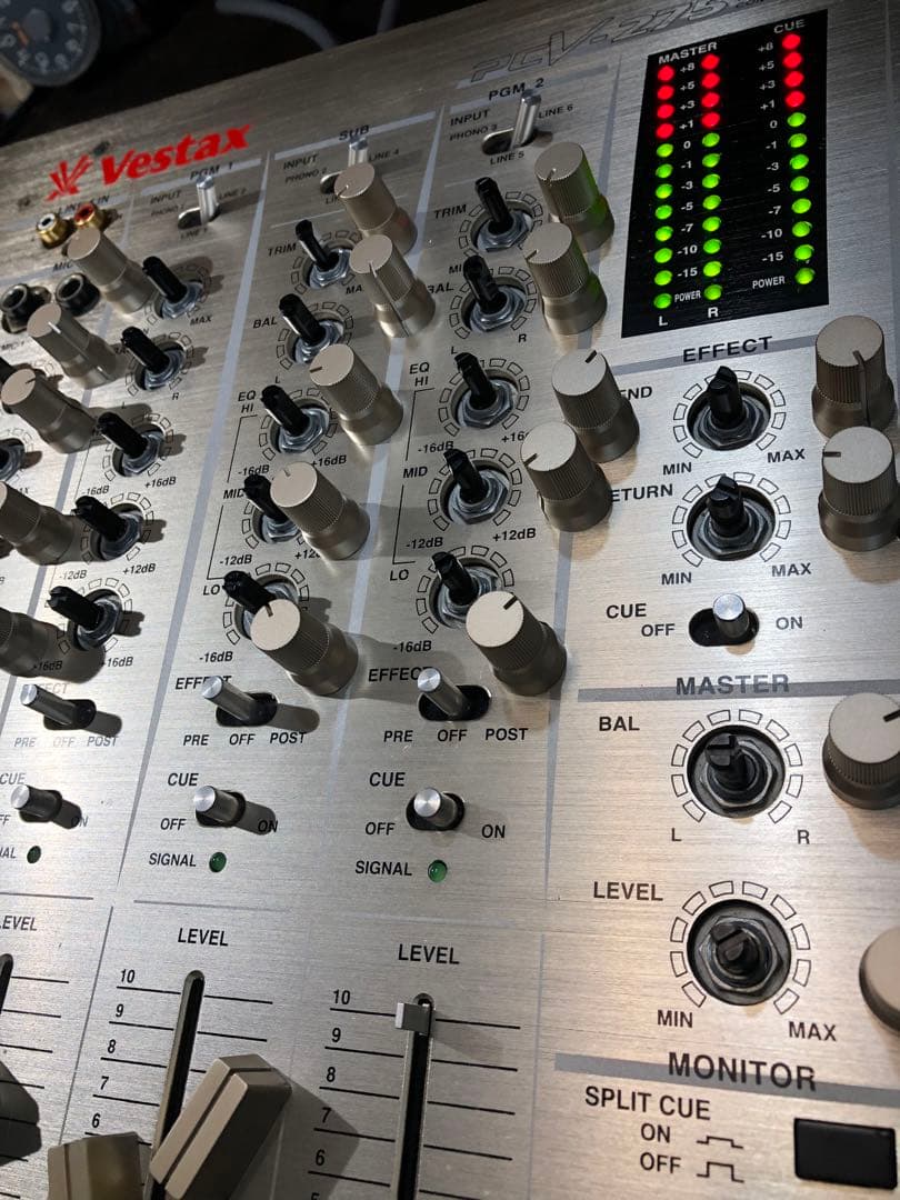 VESTAX ベスタクス PCV-275 縦横フェーダーメンテナンス