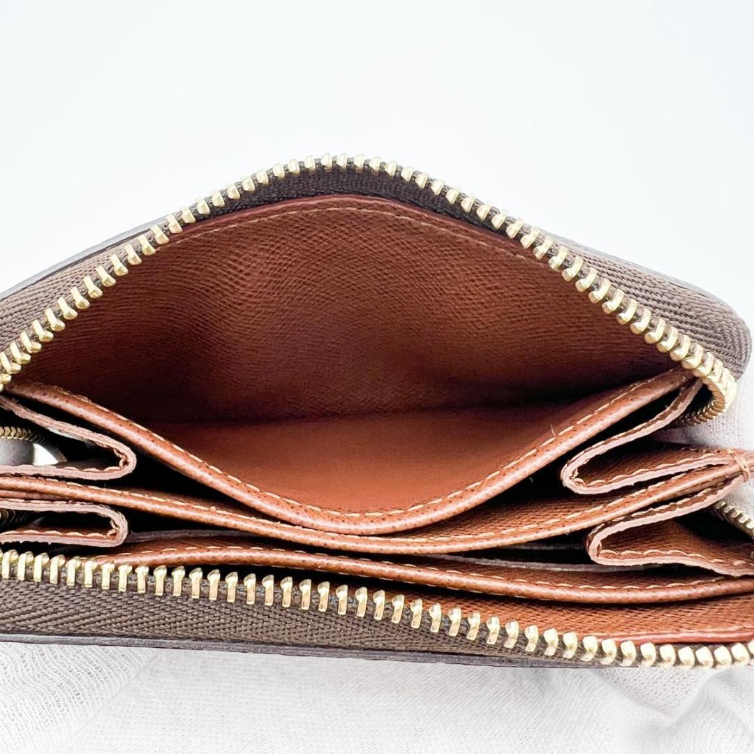 【美品】値下げ不可 ヴィトン モノグラム ジッピーパース ラウンド 財布