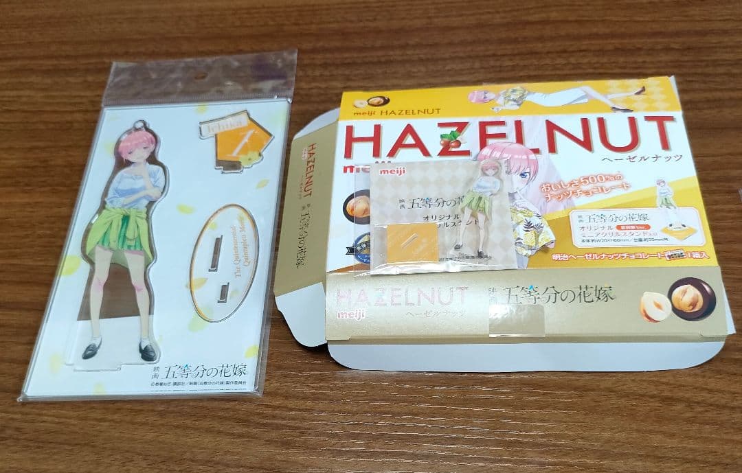 映画　五等分の花嫁 劇場限定アクスタ 明治コラボミニアクスタ コンプリート