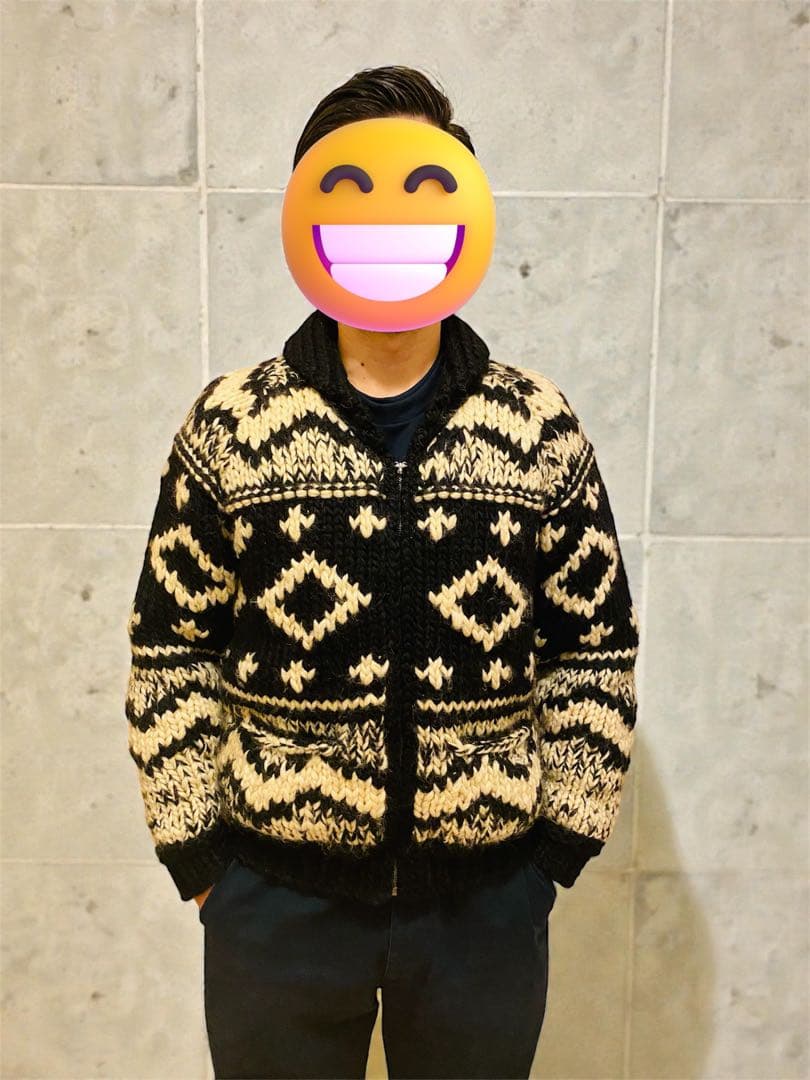 本日まで！！週末限定値下げ！☆COOTIE☆ニットジャケット M 黒/白