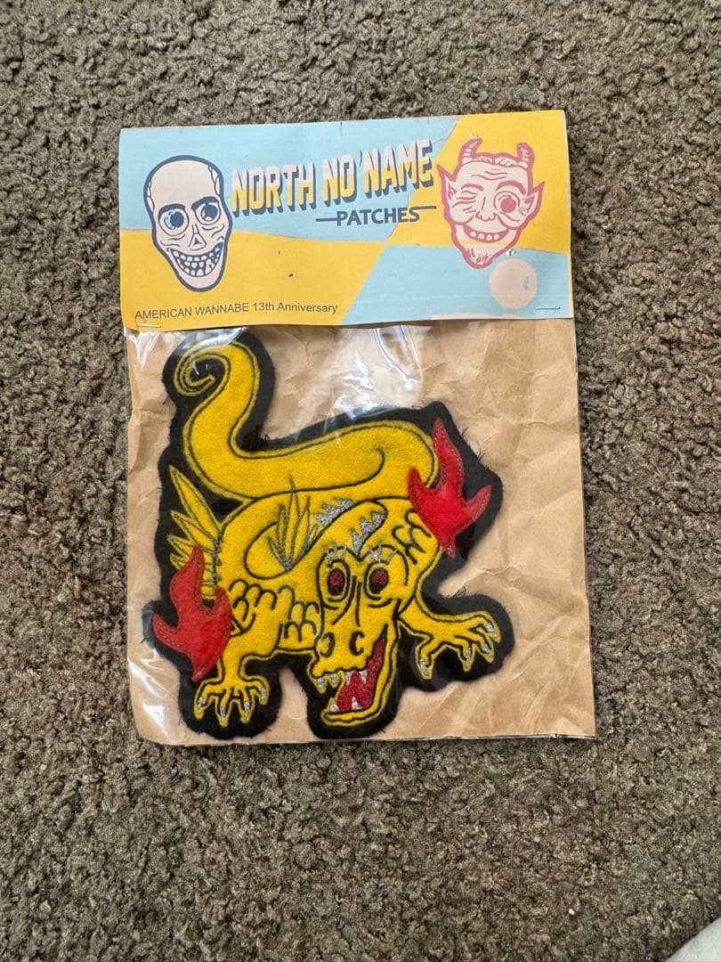 ノースノーネーム　アメリカンワナビー別注　ワッペン 楽天市場】NORTH NO NAME × AMERICAN WANNABE / 「Special FELT