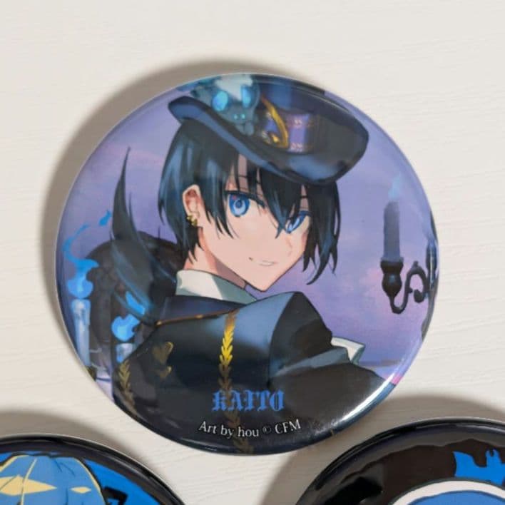 KAITO 缶バッジ Halloween Mad Tea Party 初音ミク 鏡音レン 巡音ルカ