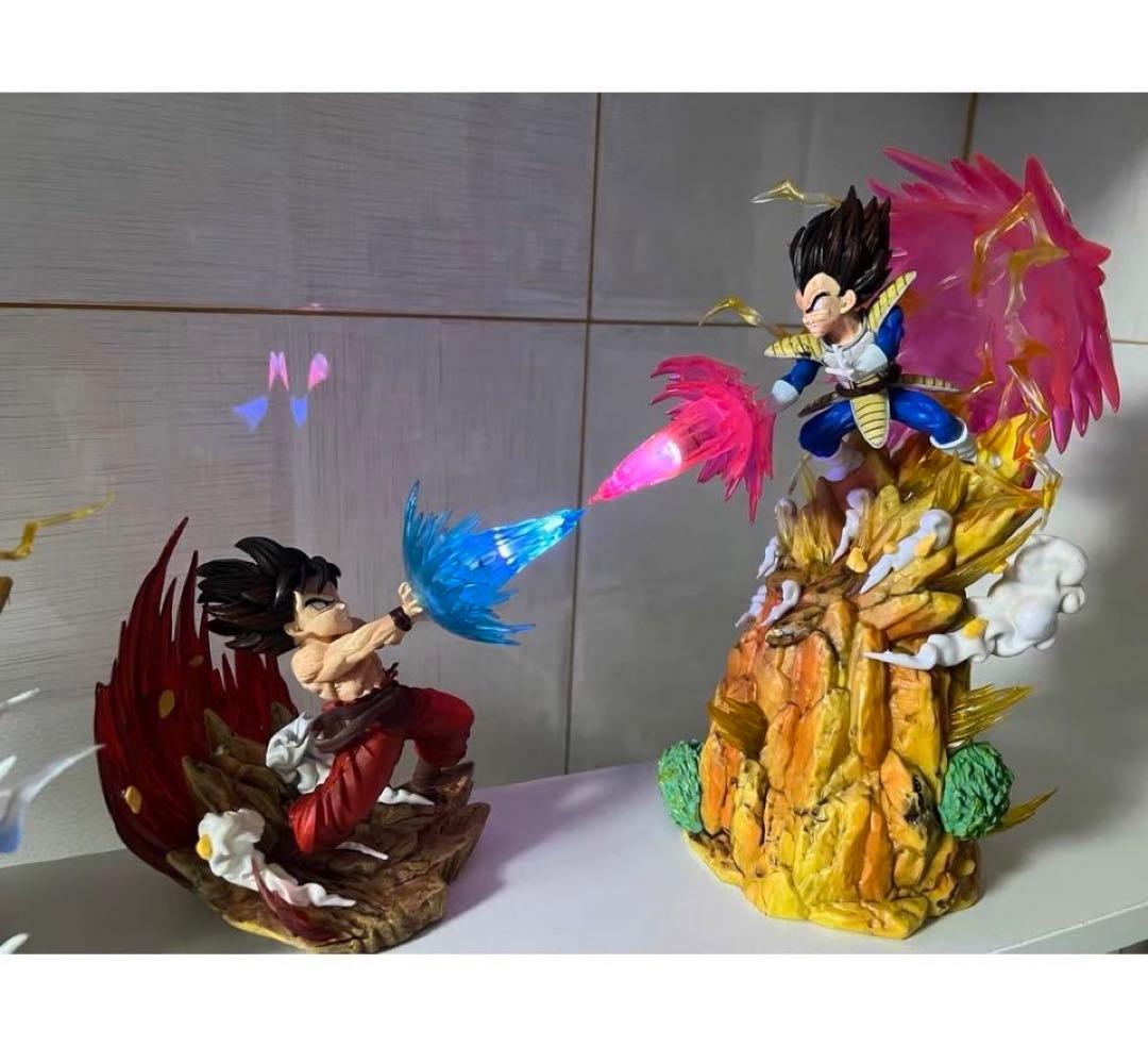 ドラゴンボール 孫悟空 ベジータ ガレージキット フィギュア ワーコレ