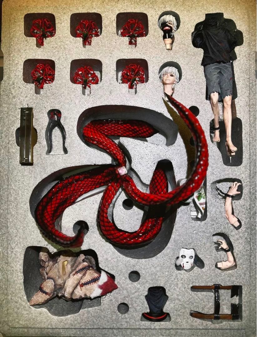 東京喰種トーキョーグール 金木研 フィギュア 塗装済み完成品 ガレージキット