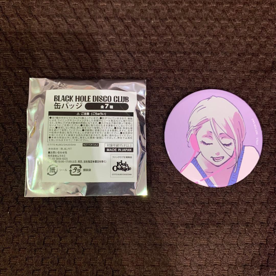 BLEACH 朽木ルキア 缶バッジ BHDC おにぎり ディスコ DISCO