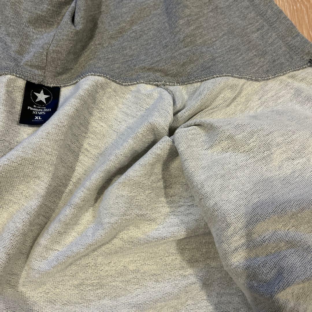 B'z Pleasure2023 STARS パーカー グレー　サイズ　XL