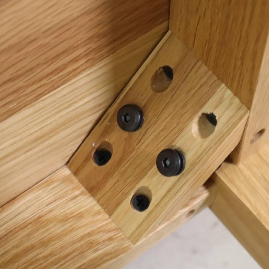 展示品 22年製 ウニコ ロム ダイニングテーブル W1200 オーク材