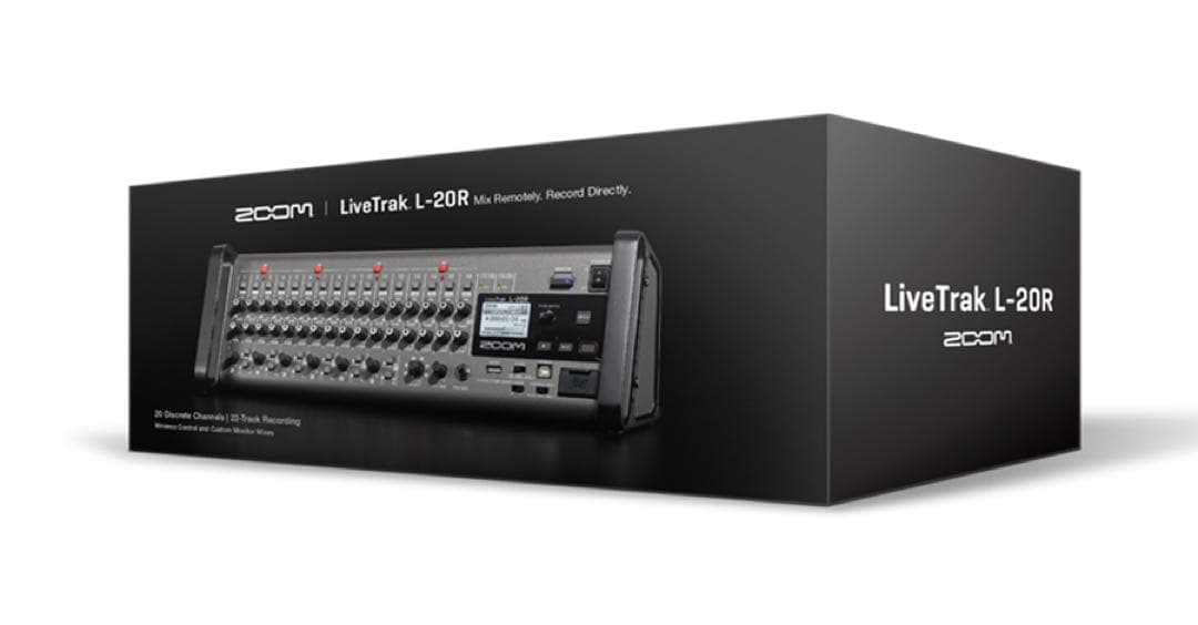 ZOOM LiveTrak L-20R デジタルミキサー