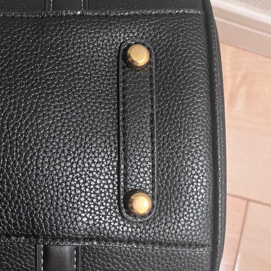 【極美品】COACH ルビーサッチェル ミニボストン 2way ショルダー 黒