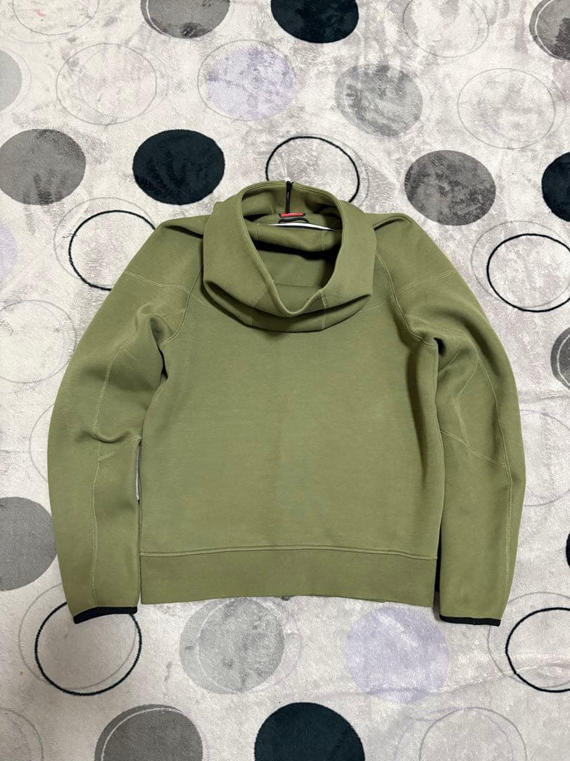 NIKE ナイキ テックフリース パーカー M オリーブ