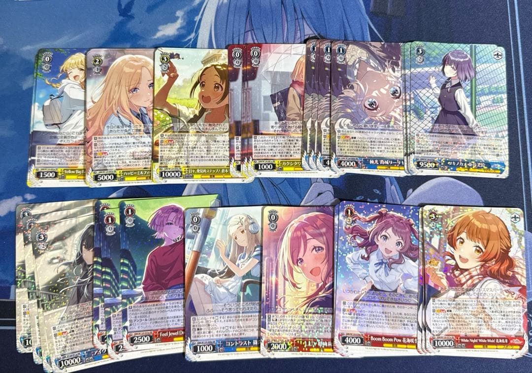 ヴァイスシュヴァルツ　学園アイドルマスター　RR以下４コン　先攻後攻マーカー全種