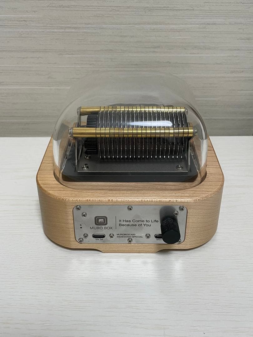 未使用　Murobox　N20　オルゴール　本体＋コード