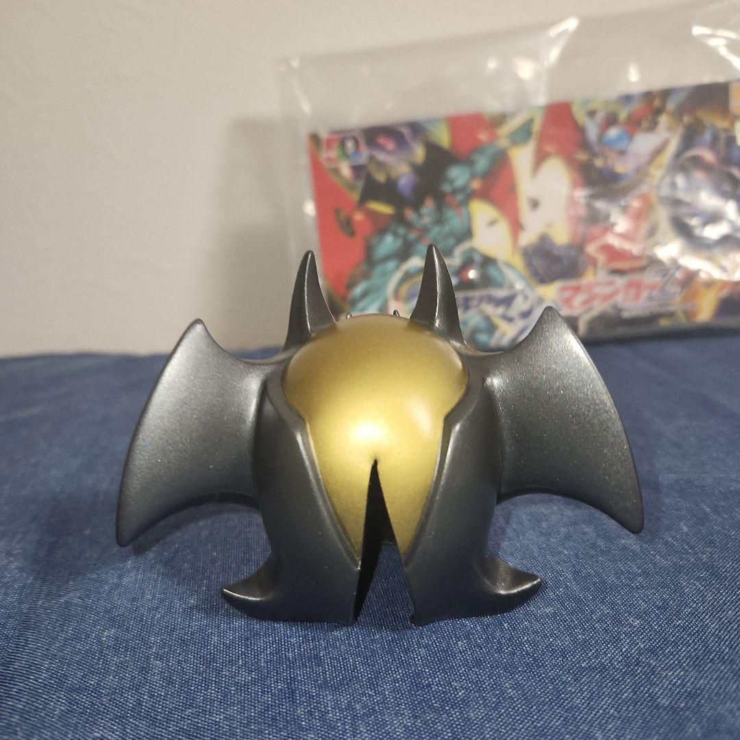 墓場の画廊 デビルマン マスク 面取れ ソフビ ブラック細かな金ラメ