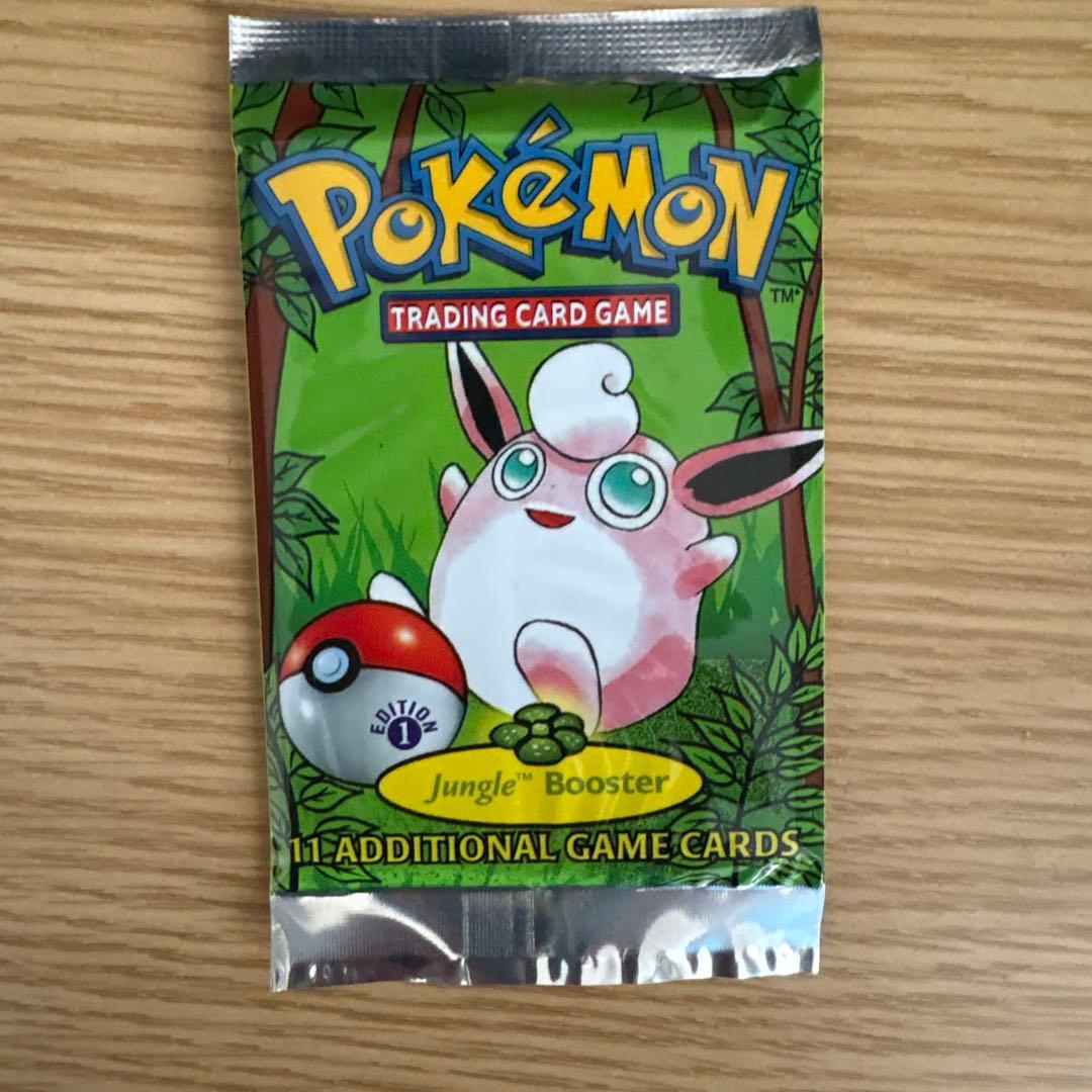 pokemon jungle booster3pack英語版