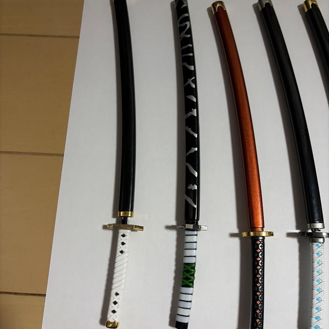 アニメキャラクター 日本刀レプリカ 9本セット