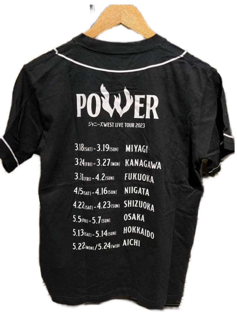 未使用 ジャニーズWEST スタッフTシャツ ベースボール シャツ 非売品 L