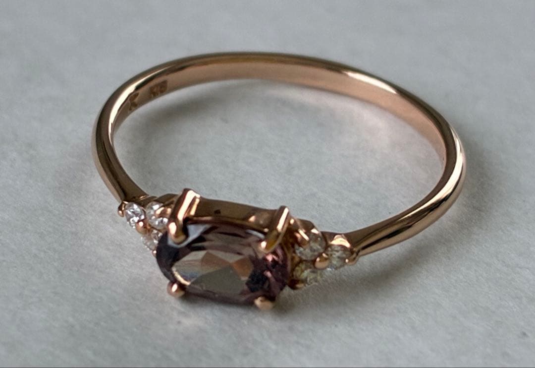 【BIZOUX】K18 PG リング（✨美品）