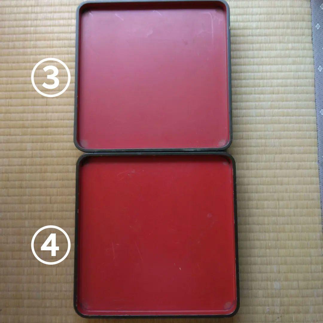 バラ売り不可【8点セット】アンティーク 骨董 京都 お膳 御膳