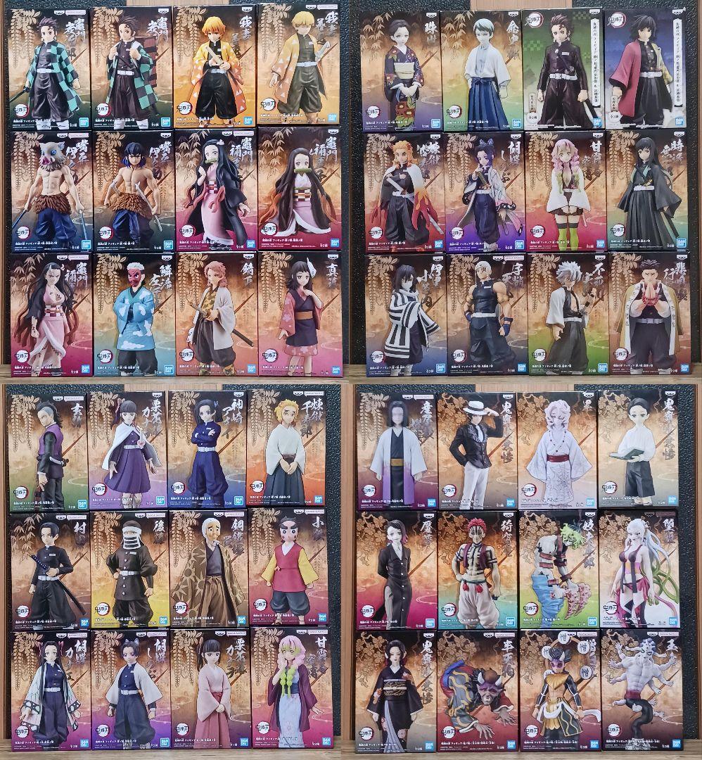 鬼滅の刃　フィギュア　絆ノ装　鬼ノ装　49体セット　まとめ売り　開封品 kmt-kzn-ex03s-1.jpg