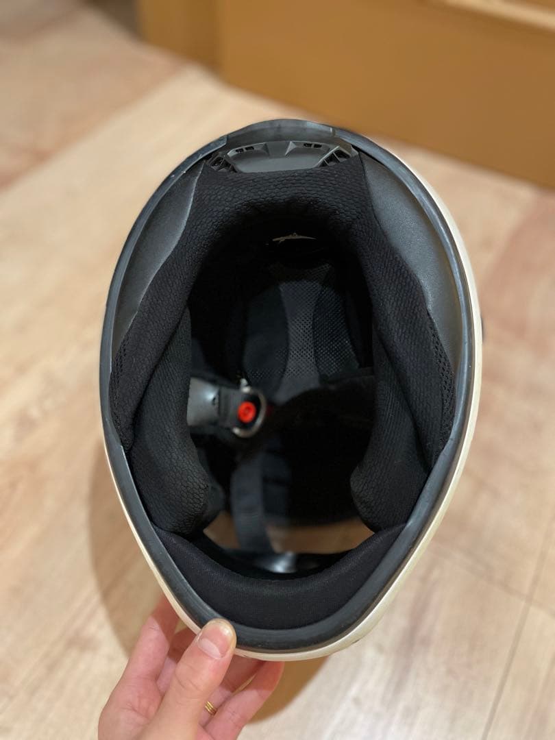 アライ　ラパイドネオ　白色　Mサイズ　ビンテージ　ヤレ　エイジング　カスタム塗装