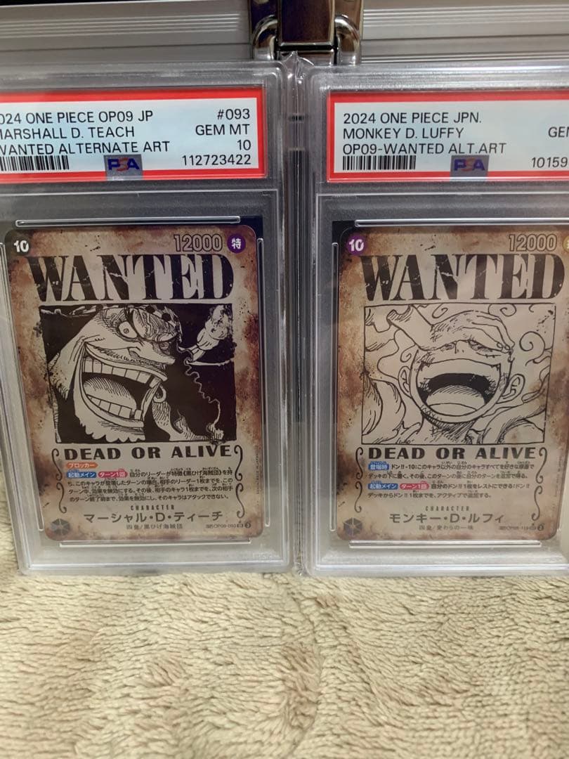 海軍公式手配書 】海賊王＋旧四皇セット(計5点) ※黒髭追加可 黒ひげ