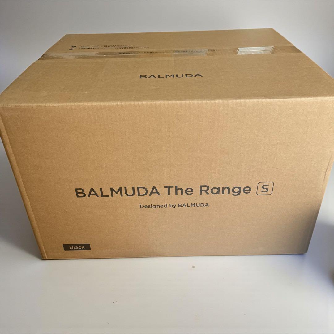 BALMUDA The Range S ブラック KRN01JP-BK BALMUDA KRN01JP-BK 単機能レンジ BALMUDA The Range S 20L ブラック