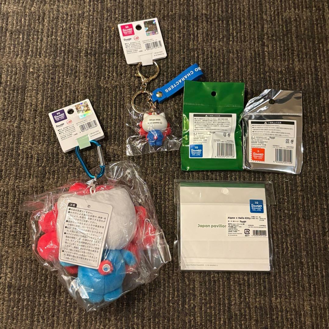 万博限定 ハローキティグッズ