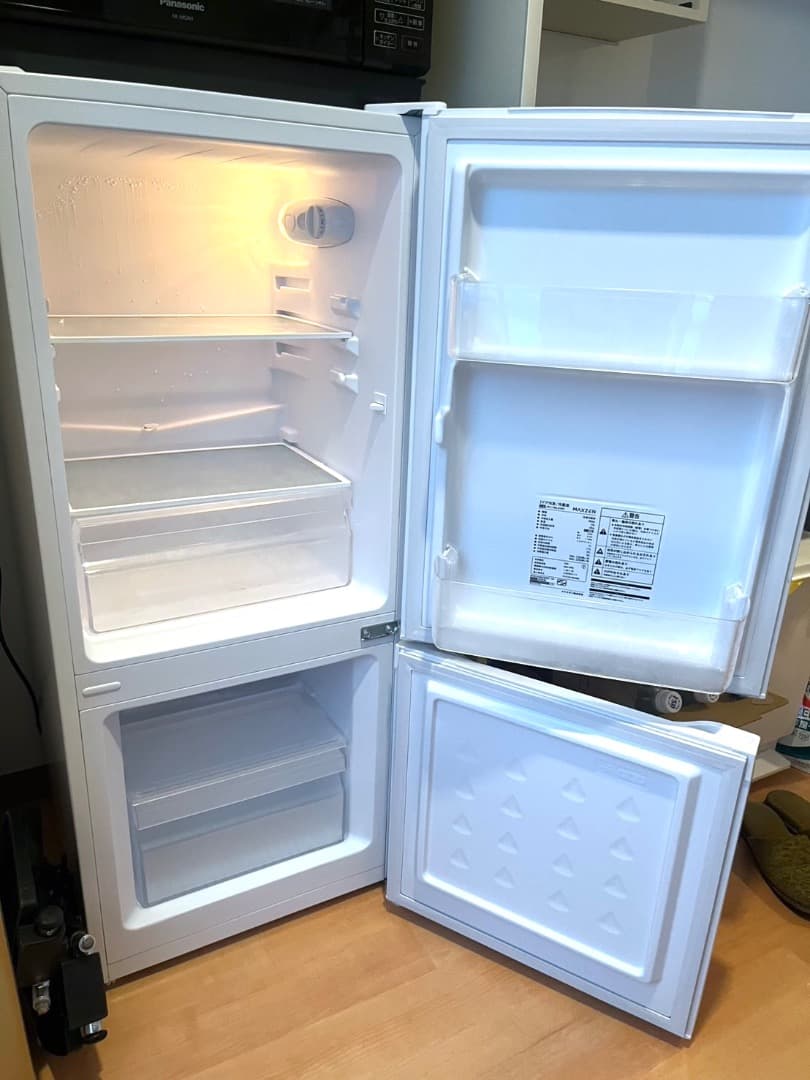 【美品】maxzen117L 冷蔵庫一人暮らし2023年製
