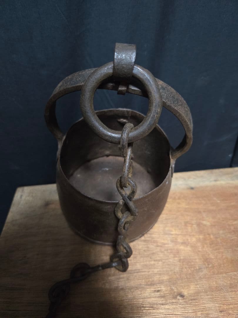 希少？鉄製の古道具詳細不明中国？インド？ アンティークインテリア