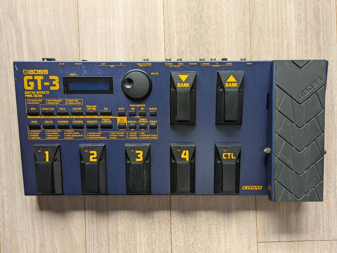 BOSS GT-3 ギター用マルチエフェクター