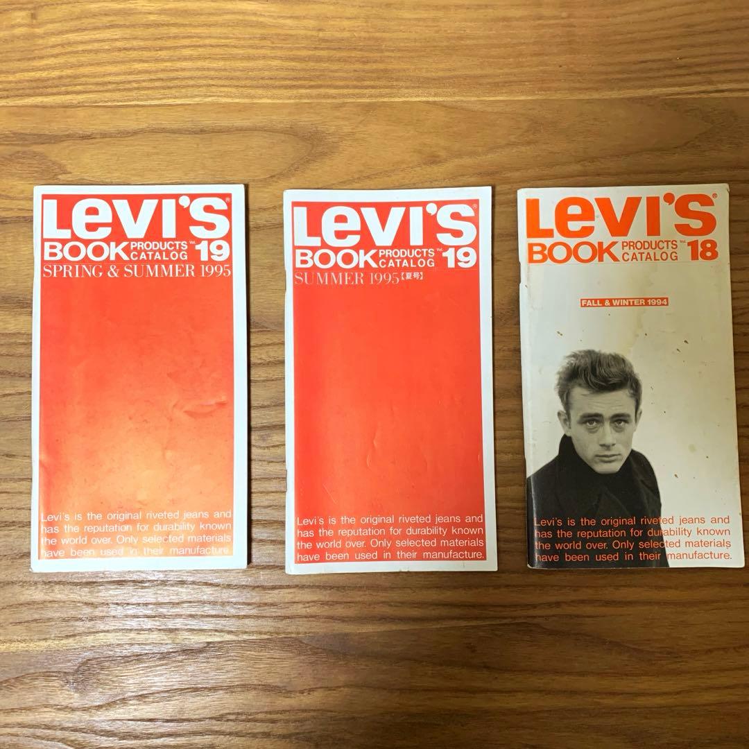 Levi's BOOK リーバイス Lee カタログ 1994年-1996年 - メルカリ