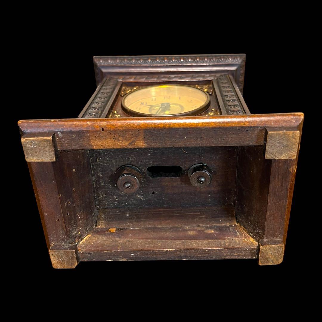 《入手困難＊アンティーク》 ユンハンス置時計 ドイツ製 動作確認済