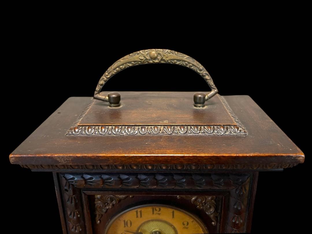 《入手困難＊アンティーク》 ユンハンス置時計 ドイツ製 動作確認済