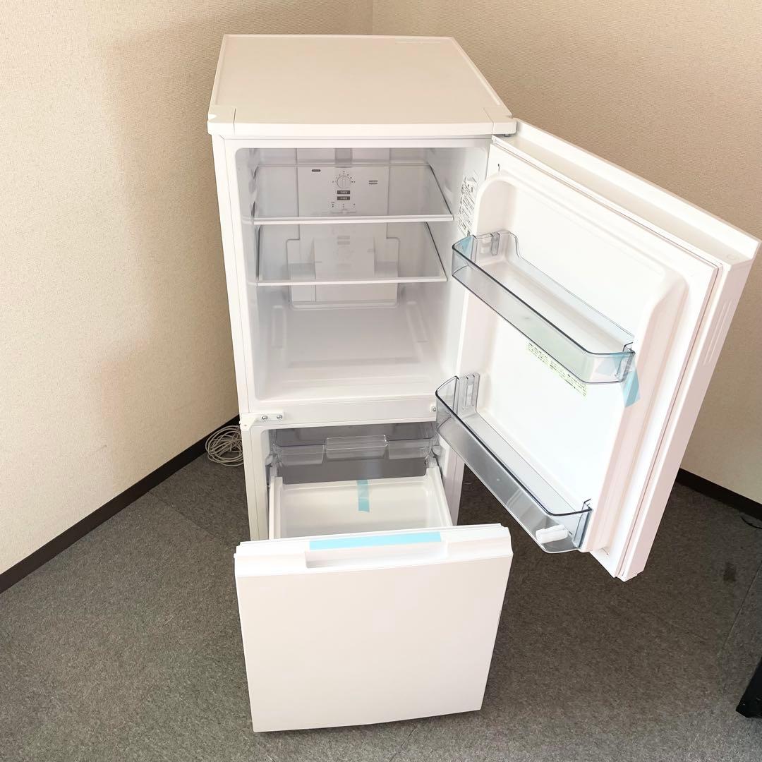 2023年製 SHARP SJ-D15J-W 2ドア冷蔵庫 ホワイト