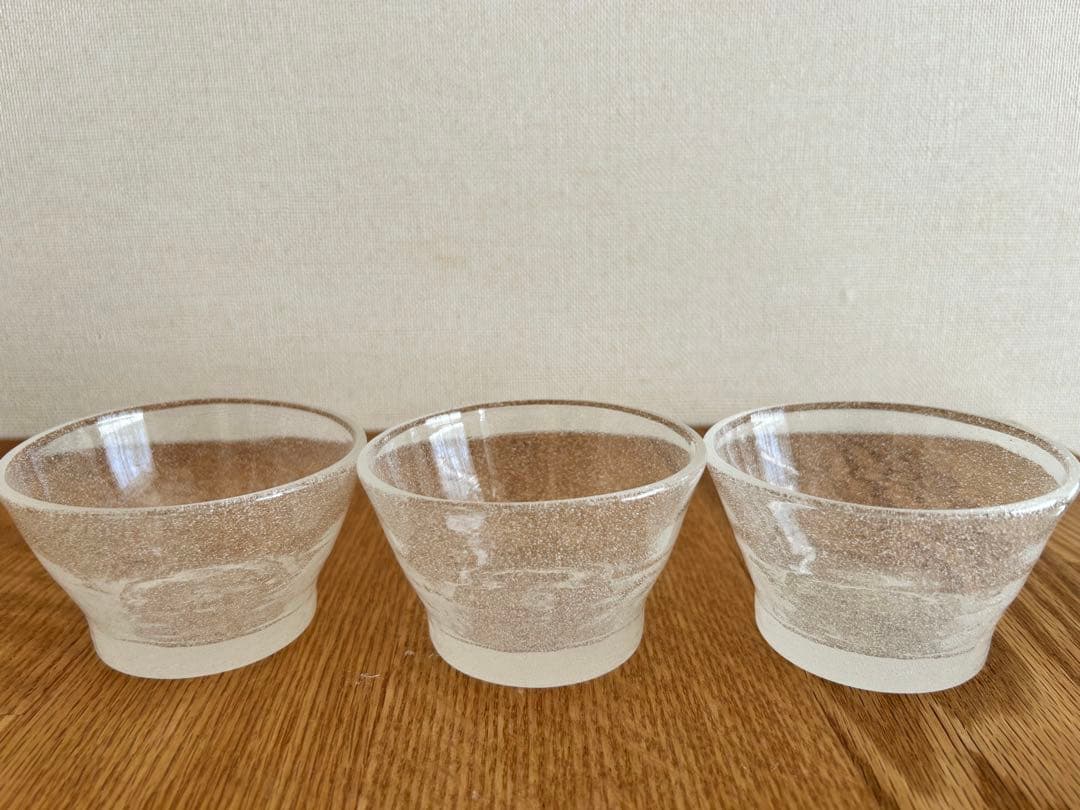 横山秀樹　白泡小鉢3点セット 横山秀樹 白泡小鉢3点セット 横山秀樹 白泡小鉢3点セット