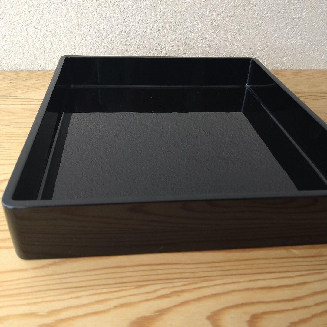 【新品未使用】目録箱 文箱 硯箱 朱塗