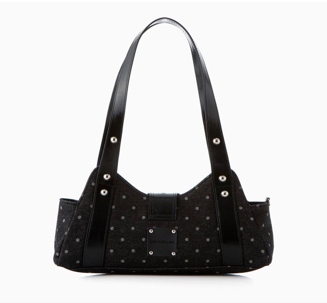 squareline スクエアライン　ノジア　ドット　ショルダーバッグ