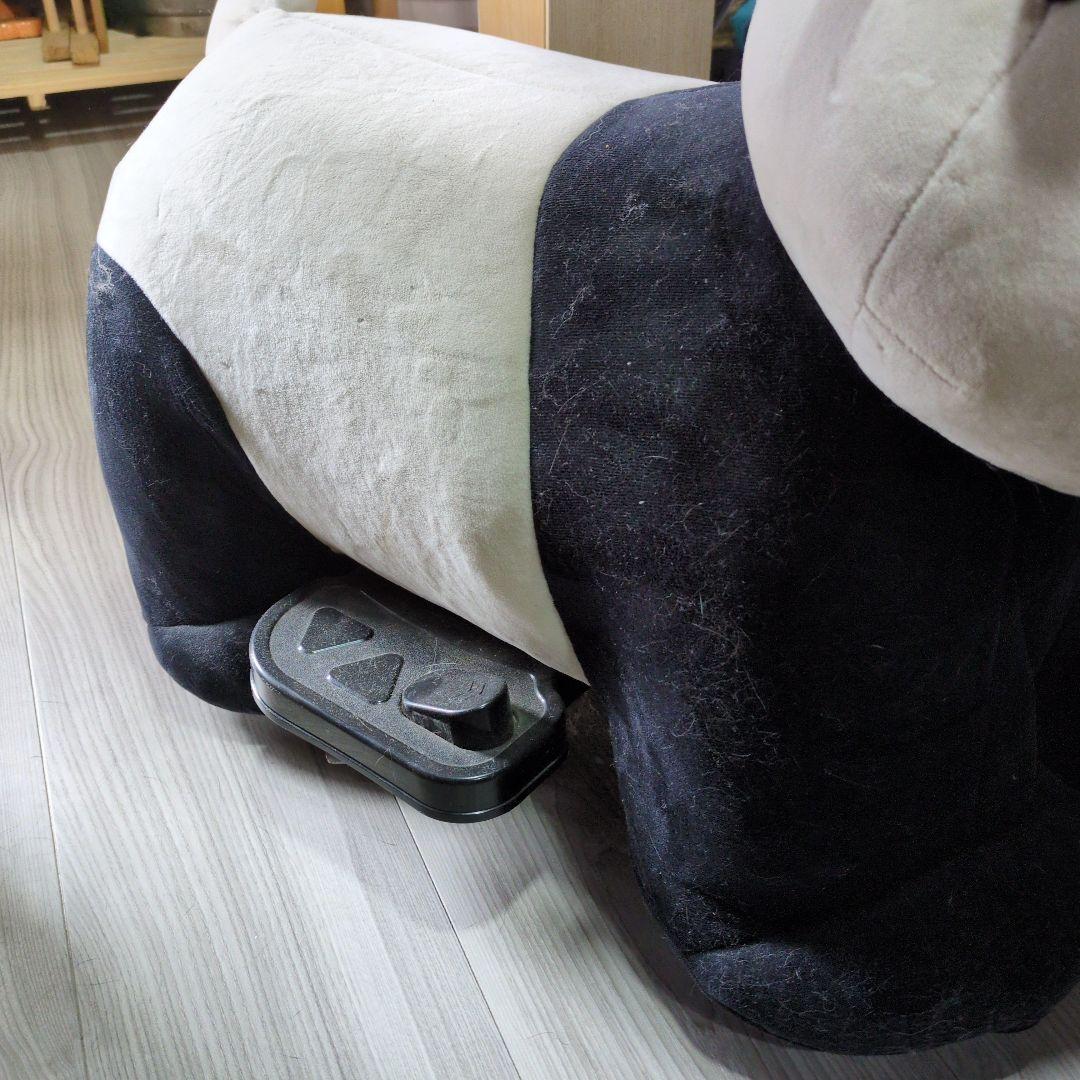 キャスター付きパンダぬいぐるみ 電動カー