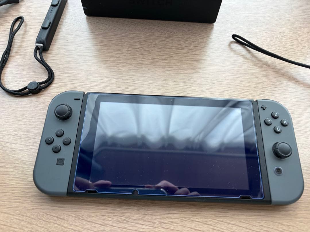 Nintendo Switch 本体 周辺機器 携帯用ケース+ガラス保護フィルム