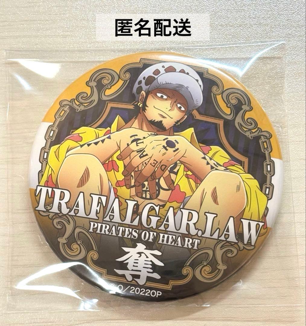 ONEPIECE トラファルガー・ロー 缶バッジ RED