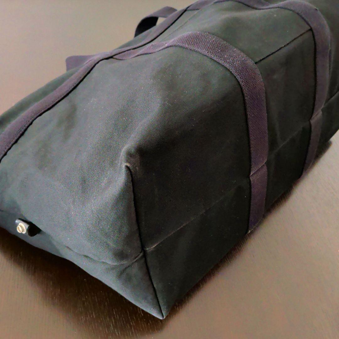 アニエスベー キャンバス ボストンバッグ 旅行バッグ 黒 大容量 - メルカリ