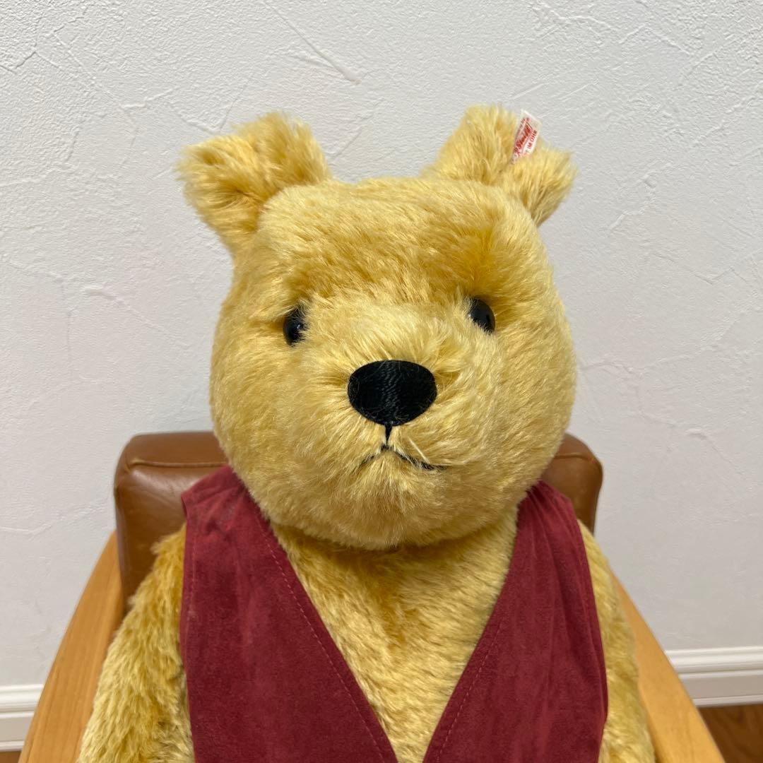 Steiff シュタイフ Winnie Pooh ぬいぐるみ くまのプーさん